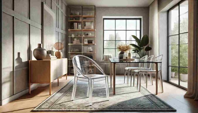 How a Clear Chair Transforms Your Home Decor