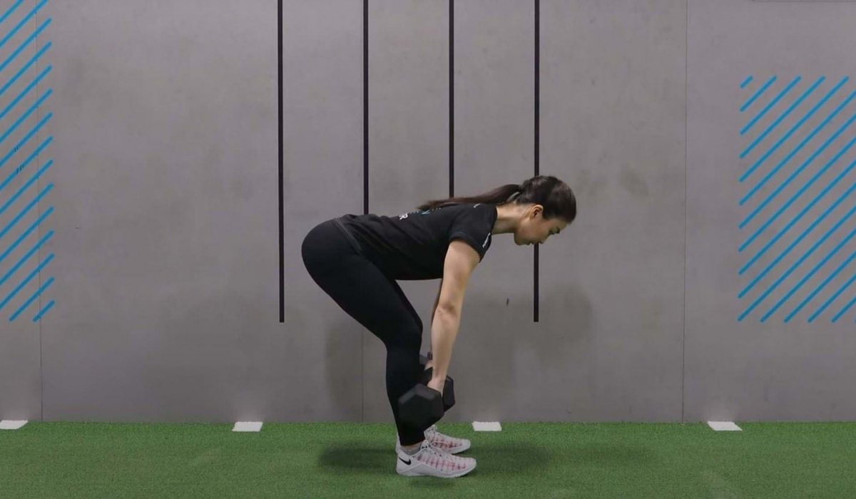 romanian deadlifts dumbbells